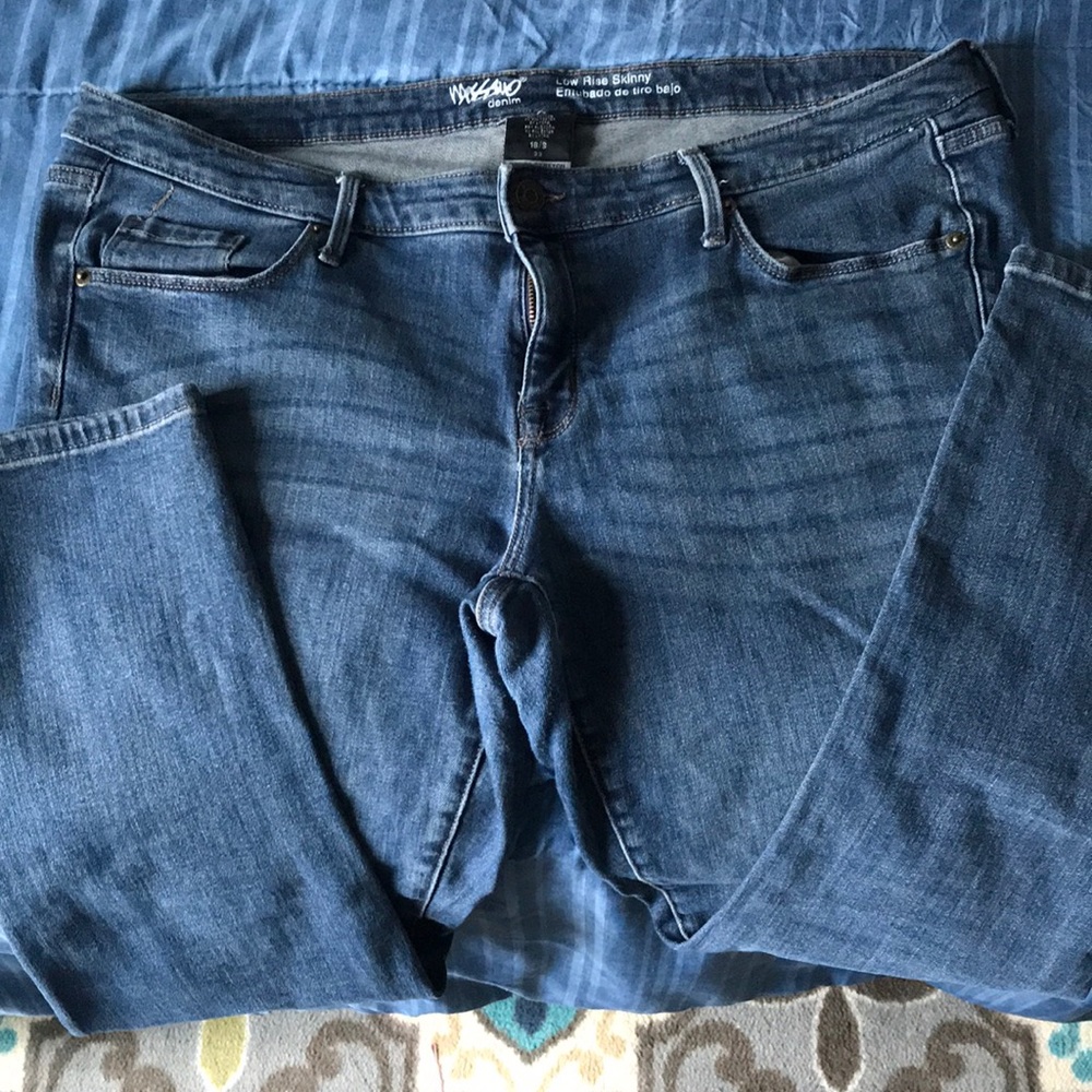Mossimo Low Rise Skinny Jeans